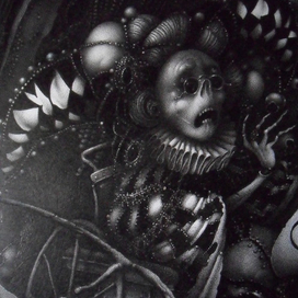 "Meister der Puppen" (Detail)