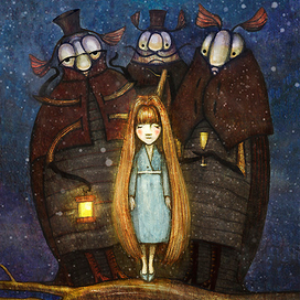 Дюймовочка и майские жуки