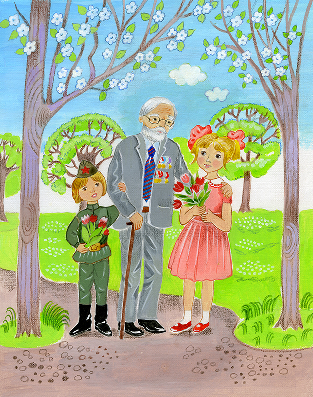 Иллюстрация к сборнику детских стихов(7)