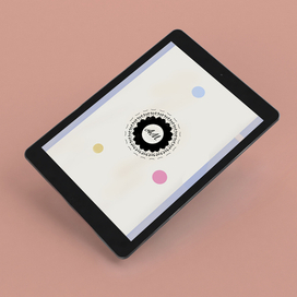 Логотип на мокапе.