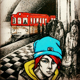 Скетч "Метро"