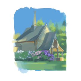 Маленький сад