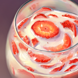 Клубника со сливками