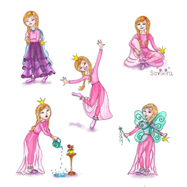 Девочка принцесса