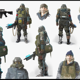 конкурсный концепт персонажа 2