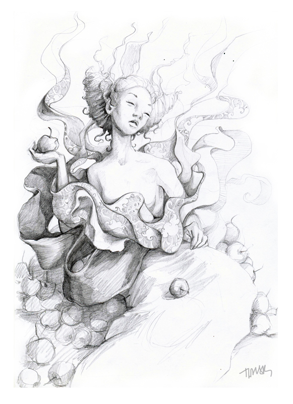 Яблоки и ветер