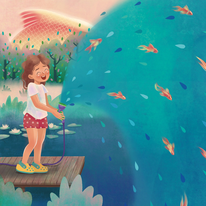 Золотая рыбка (Июль)