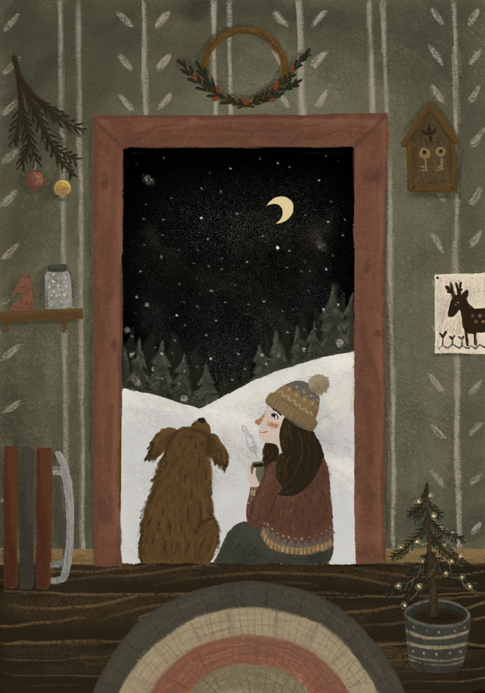 Зимний вечер