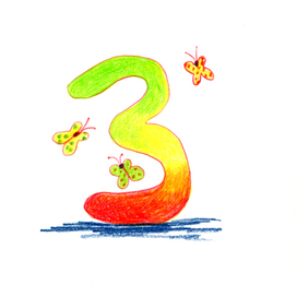 Книжка-картинка " Веселый счет"