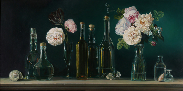 Цветы и стекло