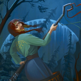 Молодая Баба Яга