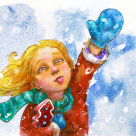 Навстречу снежинке