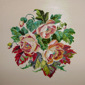 Пиксельная вышивка