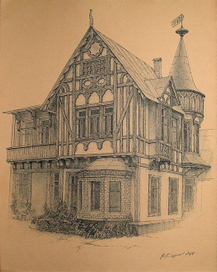  Фахверковый дом