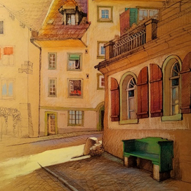 Cолнечный день.