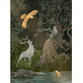 Иллюстрация для книги «Cristal Rose and the Paths of Wisdom»