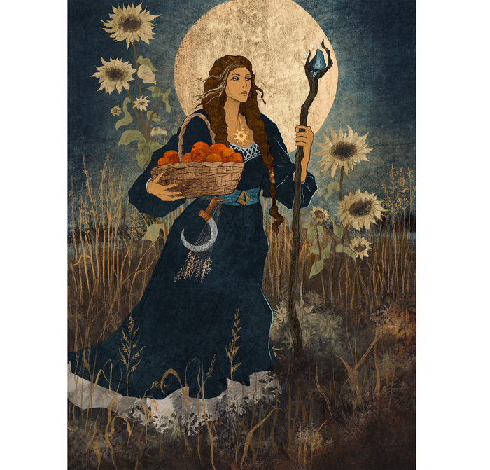 Иллюстрация для книги «Возвращение на путь героини» для издательства «Бомбора». 