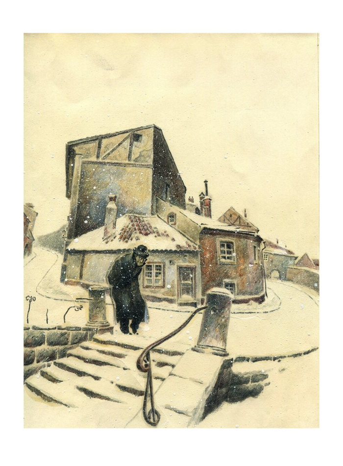 иллюстрация на переплетГенрих Манн"Учитель Гнус"