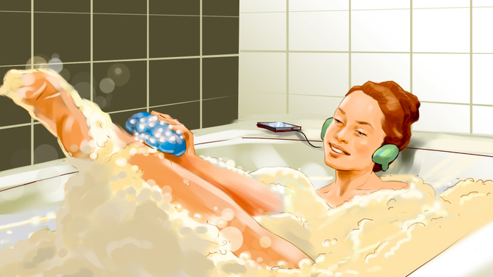 рекламная иллюстрация