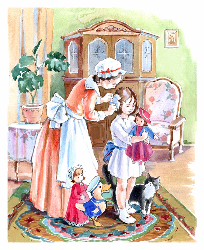 Жозефина собирается гулять