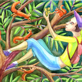 Повсюду вместе. В парке