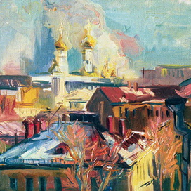 Вид из мастерской