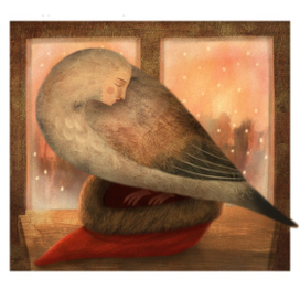 Иллюстрация к сказке "Поди туда не знаю куда" для сборника русских сказок издательства Лабиринт Пресс 