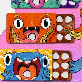 Персонажи милые монстры