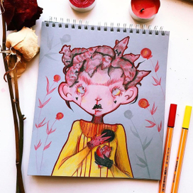 Девочка с крысами