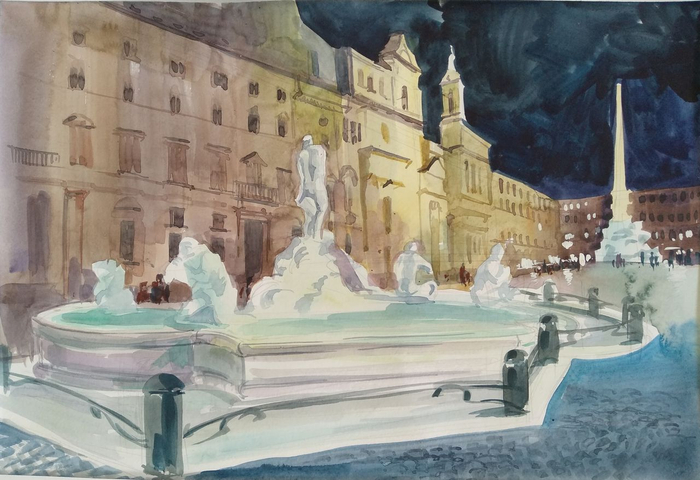 Рим. Pyatsa-Navonna