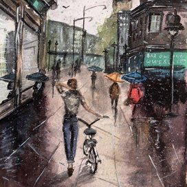 Дождливая улица