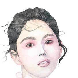 Акварельный портрет