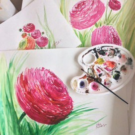 Ранункулюсы