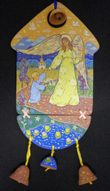 Ангел с младенцем.