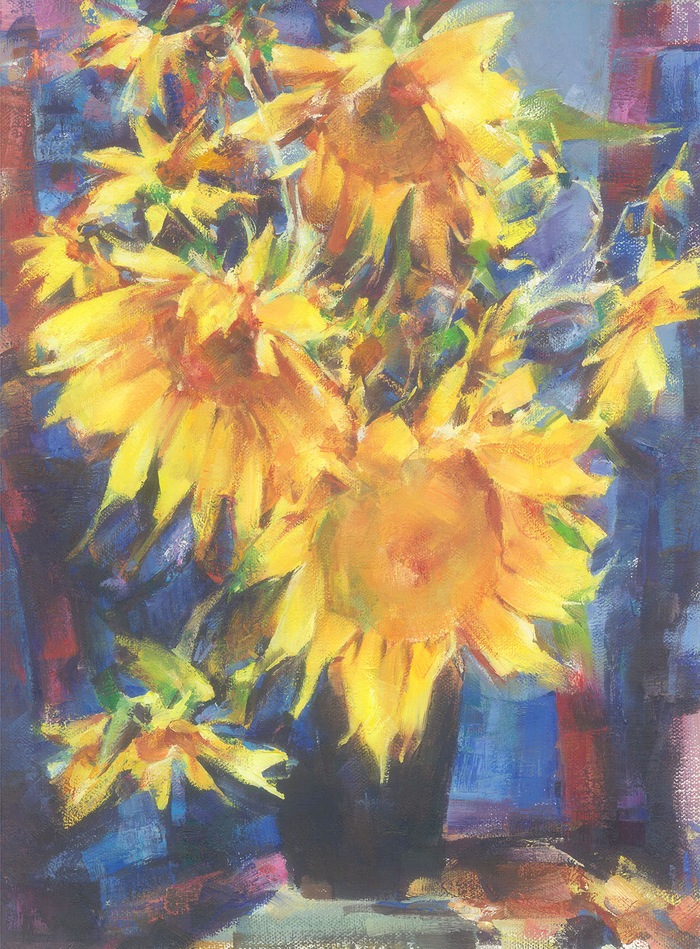 Н. Фешин Подсолнухи (копия)