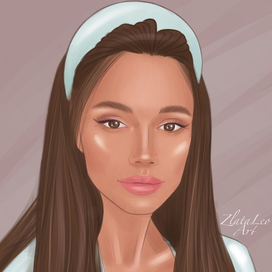 Модель в ободке