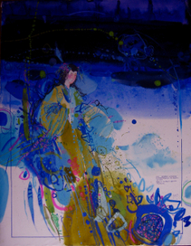 Как древний император, С развевающейся под ветром Челкой Иду к лиловым Цветам магнолии