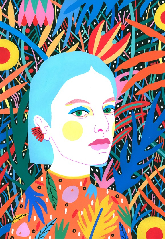 COLOR PURITY Fashion Portrait