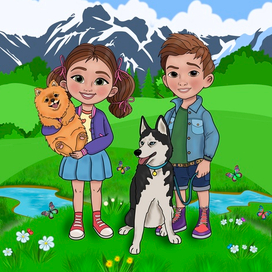 Обложка для раскраски (заказ)