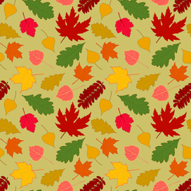 Паттерн листья