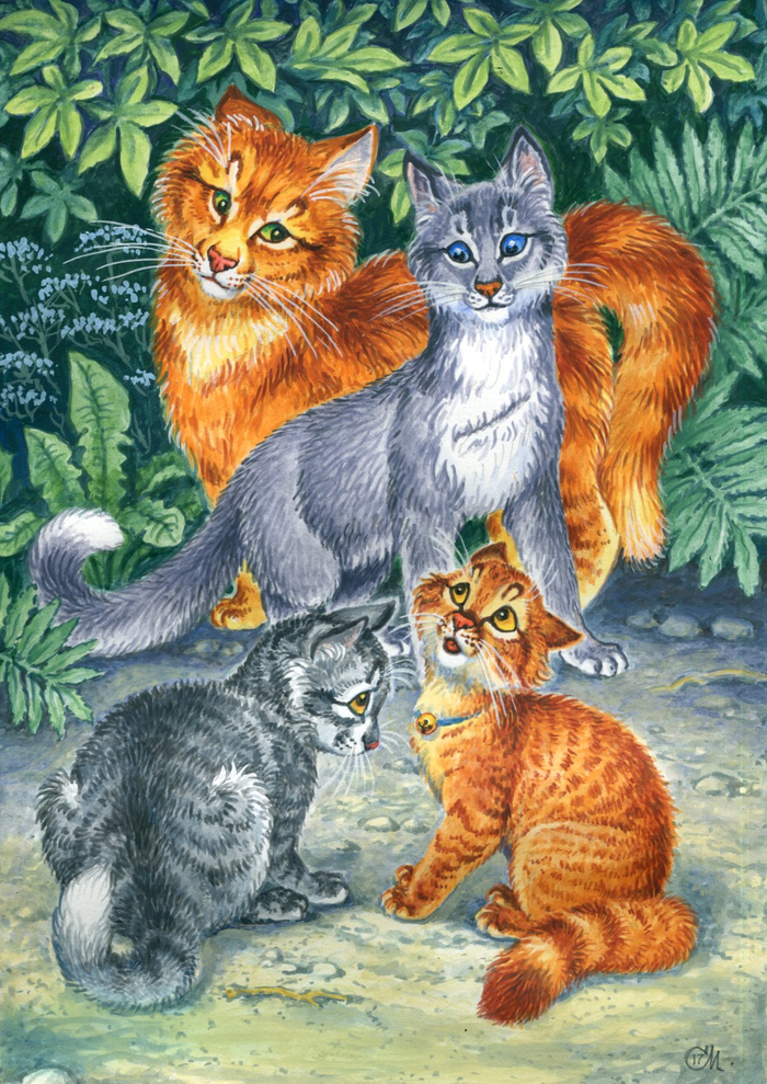 Коты-воители. Встреча.