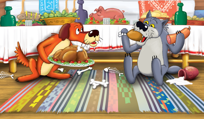 "Жил-был пес" для издательства "УМКА" №3