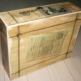 Упаковка для игрушек "Старый дворик"