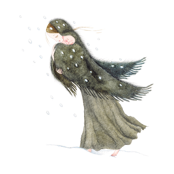 Иллюстрация к поэтическому сборнику Кристины Россетти "Sing song"