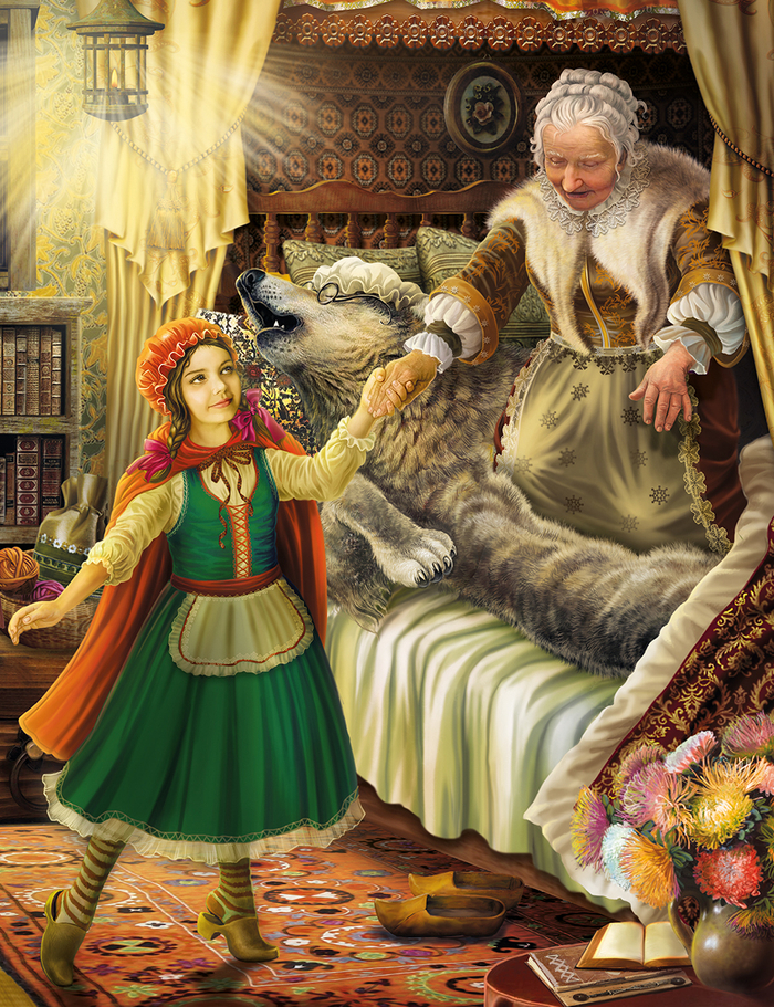 Про красную шапочку