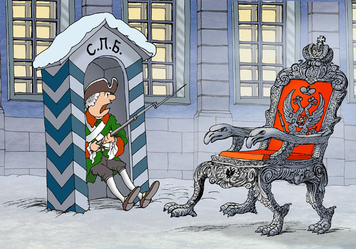 1732 год. Анна Иоанновна возвращает трон в Петербург