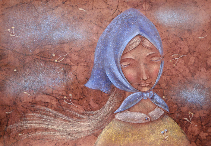 Синий платочек