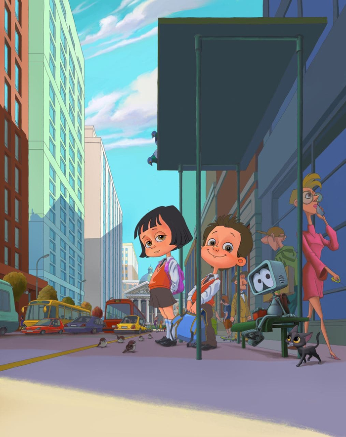 Желтый автобус