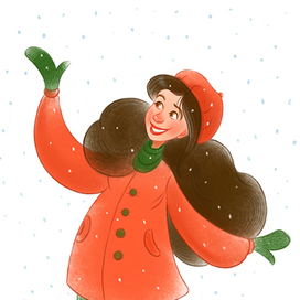 Снежок и красотка)