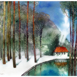 Зимний пейзаж